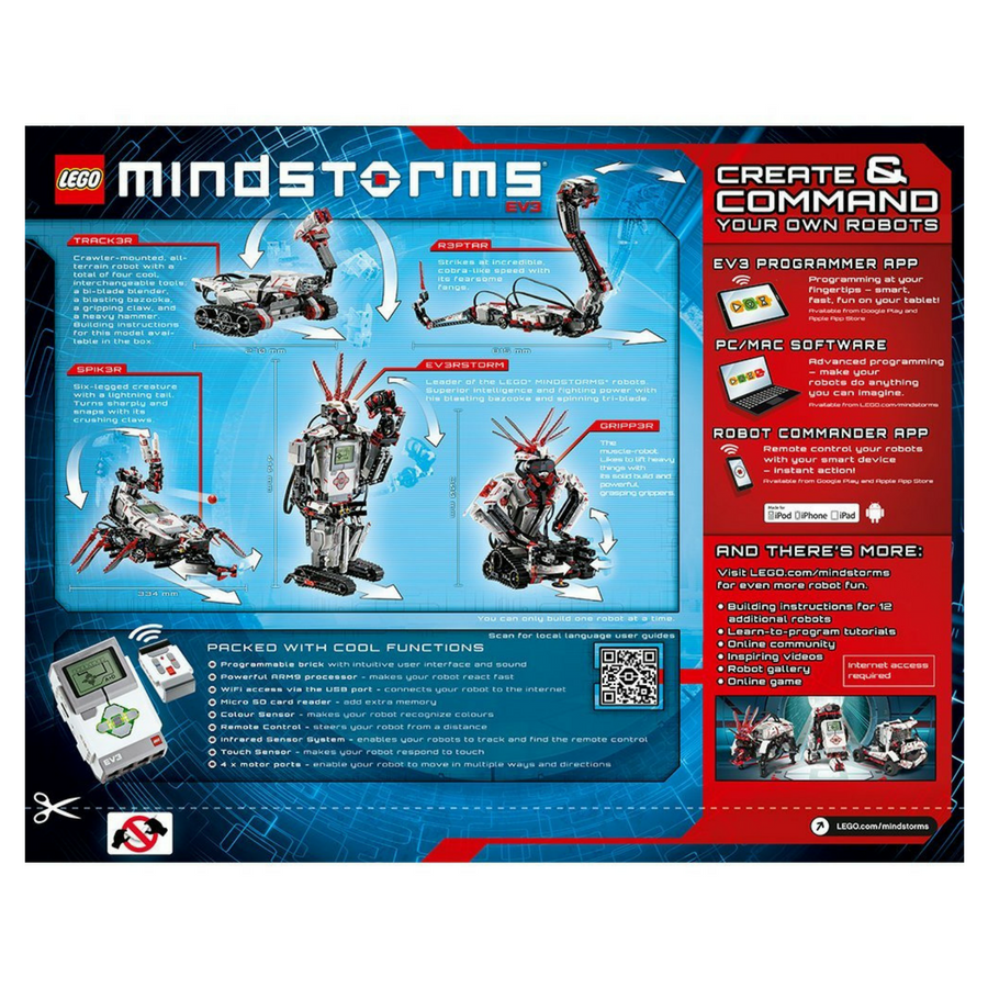 Lego robots Mindstorms EV3 case box robot kit robot toy