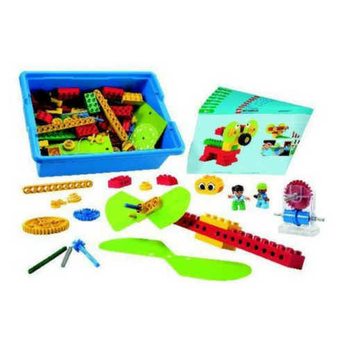lego education simple machine set storage bin and box robot kit robot toy